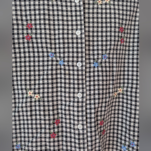 Floral 90s Button Up - Picture 2 of 3